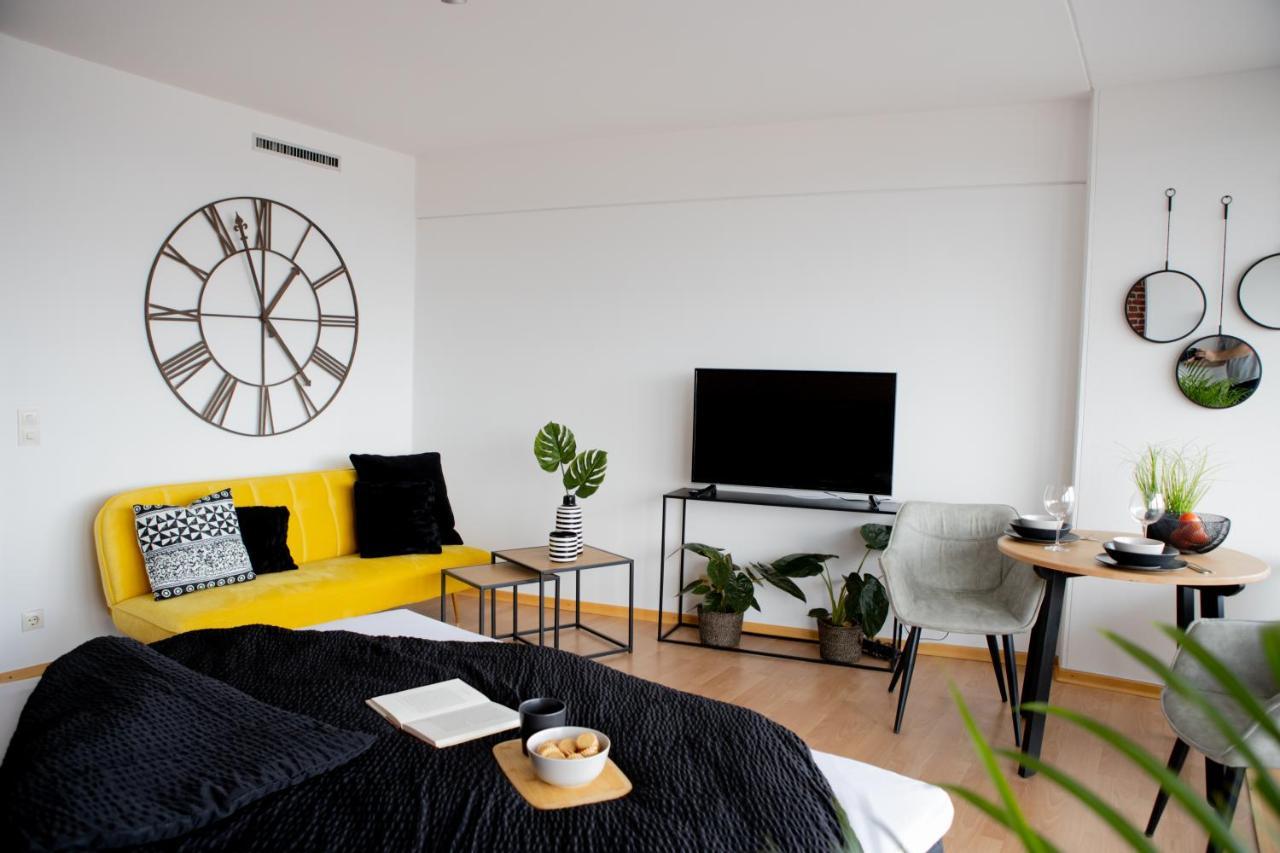 Tolles Apartment Mit Weitblick Ueber Augsburg Exterior foto
